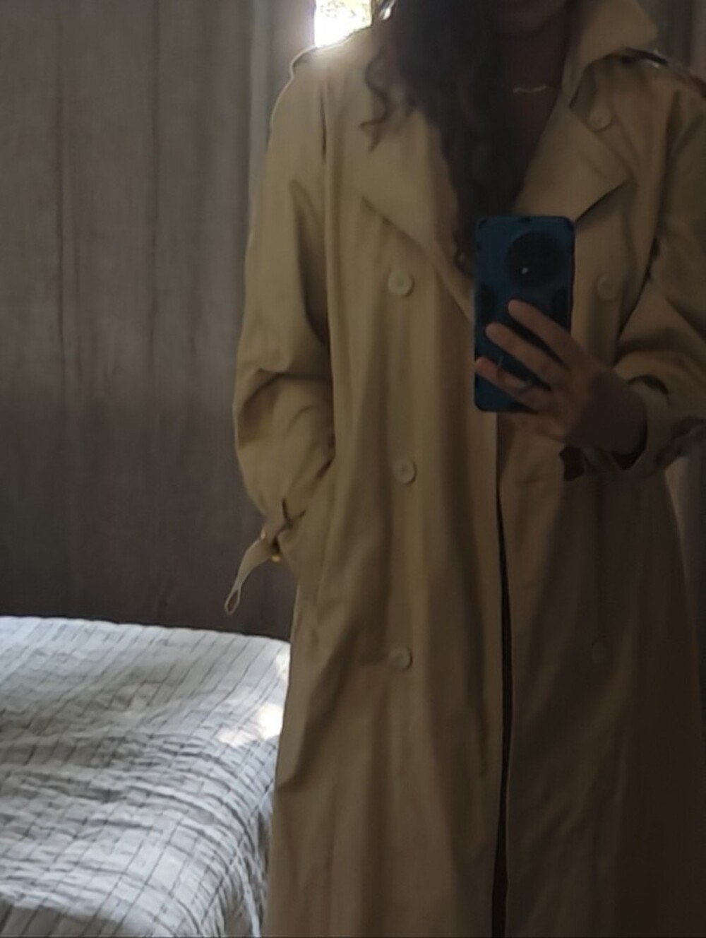 Boheme Goods Organic Cotton trench.